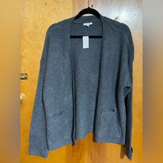 Knit Cardigan, Nwt. Slate Blue Gray Textured Knit Cardigan For Layering, Slate Blue, Knit Cardigan, Sweaters & Cardigans, Cardigans, Sweaters For Women, Womens Sizes, Knitting, Women Shopping