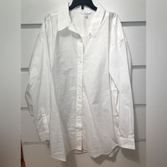 Nwot J Brand Men’s White Long Sleeve Button Down Dress Shirt Size - Large Never Worn But Took Tags Off No Stains Or Defects Perfect Condition Feel Free To Ask Any Questions Or For More Picture:) Classic White Button-up Shirt Dress, Daywear Shirt With Buttons And Collared Neckline, Button-up Shirt For Daywear With Button Closure, Classic Oversized Shirt Dress With Button Closure, Long Sleeve Button Down Dress, Button Down Dress Shirt, Brand Shirts, Button Down Dress, White Striped Dress