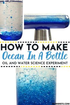 how to make an ocean in a bottle