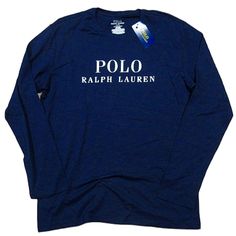 Brand New With Tags Polo By Ralph Lauren International Premium Navy Long Sleeve Sz Large!! Message Me With Any Questions!! Please Feel Free To Check Out Our Entire Page And Other Listings!! Happy Memorial Day !! Classic Blue Tops With Letter Print, Navy Long Sleeve Top With Letter Print, Blue Long Sleeve Shirt With Letter Print, Blue Long Sleeve Cotton Polo Shirt, Ralph Lauren Blue Polo Collar Shirt, Navy Long Sleeve Classic T-shirt, Classic Navy Long Sleeve T-shirt, Ralph Lauren Blue Polo Shirt, Polo Ralph Lauren Mens Shirts Long Sleeve