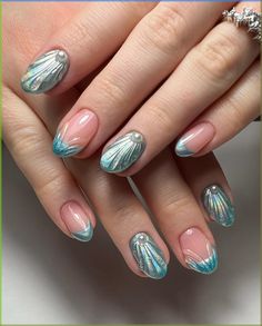 Get into the festive spirit with this dazzling DIY Sparkly Christmas Nail Art Design! ✨#DIYChristmasNails #NailArtIdeas #ChristmasNailDesign #DIYBeauty #FestiveNails #NailInspiration #SeasonalNailArt #WinterNails #GlitterNails Short Mermaid Nails, Mermaid Nails Short, Mermaids Nails, Purple Mermaid Nails, The Little Mermaid Nails, Mermaid Nails Design, Unique Acrylic Nail Designs, Sparkly Christmas Nails, Little Mermaid Nails