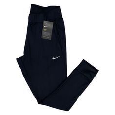 Get Comfortable In Style In The Nike Dri-Fit Tight Fit Jogging Bottoms, Crafted With An Elasticated Waistband With Internal Drawstring, Closed Hems And Two Open Hand Pockets, In A Lightweight Design. Dri-Fit Technology With Nike Dry Fabrics Remove Sweat Away From The Skin For A Dry And Comfortable Wear. A Nike Swoosh Sits To One Thigh For An Iconic Wear. Product Specs Tight Fit, Easy Feel Reflective Logo Stretch Cuffs Side Pockets Fabric: 78% Polyester 22% Nylon Recommend To Hand Wash Open Hands, Fitted Joggers, Jogging Bottoms, Nike Swoosh, Nike Pants, Pants Black, Nike Dri Fit, Jogger Pants, Black Nikes