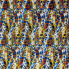 African print (90209-7) features a snakeskin motif with vibrant complementary colors that really stand out. This 44/45" African print is 100% cotton, 0.25mm thick, and weighs approximately 5.4oz per yard. Our light to medium weight African print fabric is breathable, insulating, and crafted to maximize comfortability and durability. Machine Washable (Pre-wash to avoid shrinkage), Air-Dry. Size: 5.4 oz.  Color: Blue. Dress Sewing Tutorials, Challis Fabric, African Print Dress, African Print Fabric, Orange Fabric, Yellow Fabric, Complementary Colors, African Fabric, Red Fabric