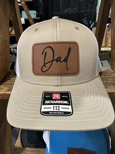 Richardson 112 trucker style snapback popular hat Show how proud you are to become a dad. Leather patch hat Attached permanently to hat. Leatherette patches  Message for any questions or custom  PLEASE MESSAGE, BE GLAD TO ANSWER ANY QUESTIONS Outdoor Trucker Hat For Father's Day, Father's Day Trucker Hat For Outdoor, Father's Day Outdoor Trucker Hat, Father's Day Trucker Baseball Cap With Curved Brim, Father's Day Trucker Hat In Baseball Cap Style, Adjustable Trucker Snapback Hat With Letter Patch, Father's Day Outdoor Trucker Hat With Curved Bill, Father's Day Trucker Hat Baseball Cap, Casual Outdoor Baseball Cap For Father's Day