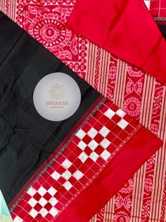 Sambalpuri  pure silk saree for any occasion. Gift for her .wedding wear party wear . Fabric details :- Sambalpuri silk saree Saree length:-  5.5 mtr Blouse :- 0.8mtr Black Saree With Printed Border For Navratri, Festive Black Saree With Printed Border, Katan Silk Traditional Wear With Printed Border For Navratri, Navratri Katan Silk Traditional Wear With Printed Border, Red Art Silk Saree With Printed Border, Red Cotton Silk Saree With Traditional Patterns, Katan Silk Traditional Wear With Printed Border, Traditional Red Sets With Printed Border, Katan Silk Traditional Wear With Printed Border For Ceremonies