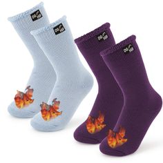 PRICES MAY VARY. 2 or 4 Pack Thermal Winter Socks: DG Hill thermal socks are thick warm socks for cold weather, 7x times warmer than cotton that interior is lined with plush brushed fleece makes cozy and soft on our feet. The insulating thermal yarn traps heat and keeps feet warm thus perfect cold weather boots socks for men women, have superior heat retention also suitable for winter outdoor insulated socks for hunting, skiing, hiking etc. Moisture Wicking Technology: These heated socks are des Non-slip Winter Socks, Durable Winter Socks, Durable Comfortable Winter Socks, Comfortable Durable Winter Socks, Non-slip Winter Socks For Outdoor, Non-slip Socks For Outdoor Winter Activities, Cold Feet Socks, Mens Winter Socks, Cold Weather Socks