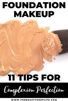 Foundation Makeup Tips, Perfect Makeup Look, Quick Makeup Routine, Foundation Brushes, Beauty Mistakes, Foundation Tips, Long Lasting Foundation, Makeup Tips Foundation, Face Care Tips