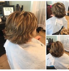 Shoulder Length Permed Hair, Hair Vanity, Natural Hair Bob, Mom Haircuts, Short Haircuts With Bangs, Frosted Hair, Witch Pictures, Thick Wavy Hair