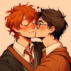 #rarry #harrypotter #ronweasley #harrypotterfan #ronarry #lgbtqart #art #illustration #aiartcommunity #romantic #romance #bibliophile #ship #harrypotterworld #ronweasleyedit #potterhead #friends #love #bestfriends #hogwarts #sunset #flowers #fanart #hpfandom #rarryfanart #love #romance #bestfriendstolovers #kiss #wallpaper #bookart #romantic #bibliophile #night #chibi #aesthetic #cute #anime Romione Fan Art, Chibi Aesthetic, Harry Potter Background