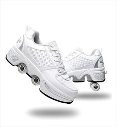 Double Row Deformation Automatic Removable Invisible Roller Skate Wheels, Skates Shoes, Skating Shoes, Roller Shoes, Roller Skaters