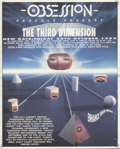 an advertisement for the third dimension