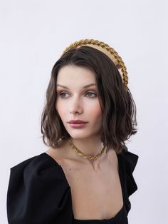 The Medici Choker is devious and regal. Combine this piece with any item from our Medici suite for a breathtaking look. Adjustable and worn as high or low as you wish, this comfortable choker is a must have in any collection. Available in antiqued 14K Gold plate. Epona Valley, Closet Upgrade, Luxury Hair Accessories, Bridal Handbags, Fantasy Hair, Gold Headband, Crown Headband, Face Drawing, Guest Dresses