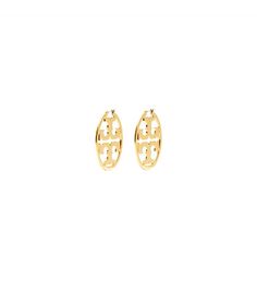 Directly from Tory Burch - Our iconic collection, reimagined as jewelry. Made of cut-out plated brass, the Miller Earring is a graphic update to the classic hoop. Made for pierced ears. Tory Burch Official Site. Tory Burch Miller, Pierced Ears, Designer Jewelry, Designer Earrings, Ear Piercings, Designer Shoes, Designing Women, Tory Burch, Latest Fashion