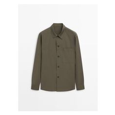 Green Modern Tops With Relaxed Fit And Lapel Collar, Classic Tops With Lapel Collar For Fall, Classic Lapel Collar Tops For Fall, Modern Button-up Tops For Fall, Modern Button-up Fall Tops, Zara Cotton Workwear Shirt, Modern Green Tops For Fall, Modern Green Top For Fall, Modern Green Fall Tops