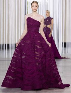 2023 Paris Fashion, Winter Gowns, Tony Ward Couture, Purple Bridesmaid Dress, Paris Fashion Week Runway, Fashion Show Runway, Elie Saab Couture, Couture Designers