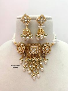 Paachi Kundan choker set comes with Jhumki Earrings/uncut Kundan Polki/ Bridal sets/Reception/Wedding/bridal jewelry/ Indian jewelry /high quality Kundan jewelry All items are shipped from Brampton, Ontario, Canada. If you need your item by a certain day, please reach out to us for express delivery option before placing the order so that we can update the shipping for you. Standard shipping/delivery timeline Below are the delivery timeline estimates. We dispatch all orders by the next business d Kundan Choker Set, Brampton Ontario, Kundan Jewelry, Kundan Choker, Jhumki Earrings, Choker Set, Bridal Jewellery Indian, Jewelry Indian, Reception Wedding