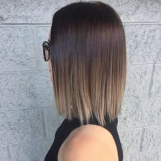 Short Brunette Balayage Hair Blonde, Asian Hair Ombre Balayage, Chocolate Ombre Hair, Short Ombre Hair Color, Ombre Hair Ideas, Ombre Hair Color Ideas, Short Ombre, Short Ombre Hair, Brown Ombre Hair