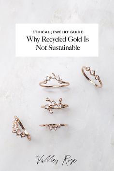 Why recycled gold is not sustainable. Whether it is labeled as “ethical jewelry,” “responsible jewelry,” “sustainable jewelry,” “conflict-free jewelry,” or with any other manner of industry buzzwords, the only way to guarantee that your ethical engagement ring is truly ethical is to buy Fairmined certified jewelry from a Fairmined licensed jeweler. Luxury Timeless Jewelry In Recycled Gold, Luxury Classic Jewelry In Recycled Gold, Minimalist Yellow Gold Recycled Jewelry, Fine Jewelry In Recycled Gold, Hypoallergenic, Luxury Tarnish-resistant Recycled Gold Jewelry, Recycled Gold Jewelry, Ethical Engagement Ring, Fall Style Guide