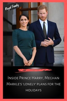 prince harry and his wife, marlie's lonely plans for the holidays poster