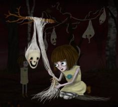 Strange Creatures, Long White Hair, Desenhos Gravity Falls, Arte Peculiar, Bow Wallpaper, Indie Horror