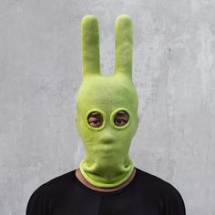 GREEN SOCKY MASK BALACLAVA WITH EXTRA LONG HORNS We like to think of Socky as the outer manifestation of your inner wild child. Surreal, silly, and certainly singular, our better balaclava is designed to jumpstart your adventure times, this time with extra horns. FEATURES -Hand knit cotton -New Arctic Lime Color -One size fits all CARE Mashine wash gentle cycle. Tumble dry low. STYLE Available with or without mouth opening. International customers please note: * Import taxes are the responsibility of the customer.  * Please provide your correct email address and valid phone number for customs to avoid the package from being returned to us. * If your package gets returned by customs, we will deduct the shipping fee from your refund amount. ----- FOR OTHER MASK OPTIONS, PLEASE VISIT OUR OTHE Long Horns, Easy Halloween Costumes, Ski Mask, Wild Child, Skull Cap Beanie, Easy Halloween, Ski And Snowboard, Extra Long, Lime Green