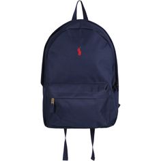 Color: Blue Blue backpack, with padded and adjustable shoulder straps on the back, zip pocket, handle on the top and zip closure with double slider. It is embellished with red iconic pony logo, embroidered on the front. 44 x 30x 12 cm. 100% polyester. Hand wash. Ralph Lauren Backpack, It Boy, Designer Ralph Lauren, Boys Backpacks, Kenzo Kids, Blue Backpack, Boys Accessories, School Motivation, Herschel Heritage Backpack