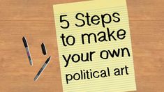 For hundreds of years, artists have used their work to spread messages about important issues. Eye-catching artworks can help start a dialogue about social justice, as well as raise awareness for political candidates, activists, and others who see room for improvement in their community and beyond. This video details a formula for making political art in five easy steps by offering examples of successful projects from high profile artists Banksy, Corita Kent, Emory Douglas, Ai Wei Wei, Shepard Justice Art, Art For Change, Art Unit, Appropriation Art, Art Letters, Protest Art, Art Curriculum, Teaching Social Studies