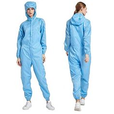 SGODDE Monos y Petos de Trabajo, Química Ropa de Trabajo, Anti-Epidemia Traje de Trabajo, Ropa de Anti-Polvo no Desec... Bee Suit, Apostolic Clothing, Easy Face Mask Diy, Medical Uniforms, Rain Gear, Coat Patterns, Kingfisher, Rain Wear, Office Outfits