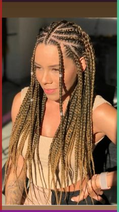 Finding daily hair care tough? 🌿💇‍♀️ Learn tips for healthy growth every day. 📌 Pin this for your daily routine! #healthyhairgrowthroutine #HairCareTips #HealthyHairTips #HairGrowth #HealthyHairCare 🍃💖 Simple Hair Braiding Styles, Black Woman Braids, Ghana Braid Styles, Braids Inspiration, Ghana Braids Hairstyles, Afro Braids