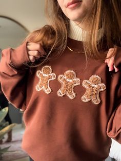 Cookie Christmas, Vanilla Milkshake, Xmas Jumpers, Cosy Christmas, Gingerbread Cookie, Gingerbread Men, Men Sweatshirt, Holiday Sweatshirt, Midnight Black