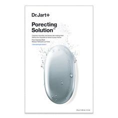 Dr. Jart+ Dermask Porecting Solution Facial Mask is a pack of 5 no-rinse, charcoal-bubbling sheet masks that removes impurities and reduces excess oil, without stripping skin. Addresses pore issues like oiliness, enlarged pores, and clogged pores. It is enriched with green tea extract, which soothes and calms the skin, and witch hazel extract, which tightens pores and controls oil production. Dr Jart Sheet Masks, Sunscreen For Men, Exfoliating Toner, Dr Jart, Serum Cream, Hydrating Toner, Sheet Masks, Moisturizing Face Cream, Oil Production