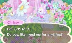 an animal crossing game is shown in this screenshot