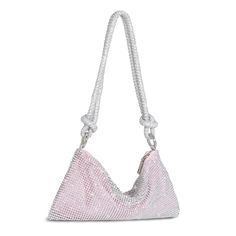 PRICES MAY VARY. 💓The Hottest Evening Bag: This rhinestone clutch adds extra sparkle and femininity to you evening and daily outlook. 💓Stylish Design: The glitter purse combines the classic hobo-style silhouette and sparkly rhinestones. Add a touch of glamour to your look with our silver shoulder bag. 💓Secure Zipper Closure: Top quality hardwares with smooth touch ensure the small purses for women are durable. 💓Spacious Room: Large size:13.38x6.29 inch, Medium size:9.84x5.11 inch.Interior sp Silver Shoulder Bag, Silver Clutch Purse, Sparkly Bag, Rhinestone Purse, Glitter Purse, Banquet Wedding, Silver Clutch, Rhinestone Clutch, Silver Bags