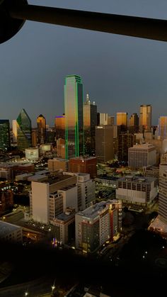 Dallas City view #city #downtown #viewpoint Downtown Dallas At Night, Rockstar Lifestyle, California Street Style, Moving To Dallas, California Street