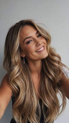 Money Piece Hair Brunette Caramel, Money Piece Hair On Blonde, Pecan Brown Hair, Darker Hair Color Ideas Balayage, Low Maintenance Long Blonde Hair, Old Money Brunette Bronde, Caramel Blonde Hair Color Ideas, Blonde To Bronde Fall, Caramel Bronde Haircolor