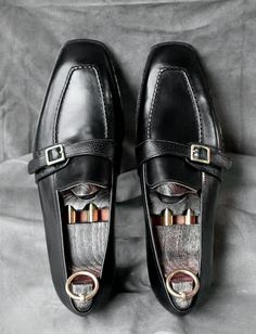 Leather Penny Loafers Dress Shoes for Men