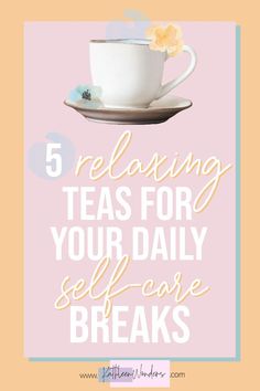 Looking for the perfect companion during your "me-time"? Here are 5 relaxing teas from DavidsTea for your daily self-care break. #davidstea #relaxingteas #teasforselfcare #wellnessteas Joyful Life, Building Self Esteem, Relaxing Tea, Wellness Lifestyle, Trouble Sleeping, Detox Your Body, Spiritual Health, Healthy Lifestyle Tips