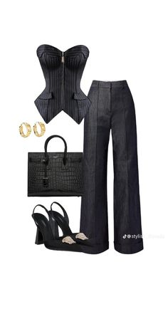 Luxury Elegant Outfits, Regal Outfits For Women, Luxury Outfits Women, Dramatic Outfits, Suit Outfit, Stylish Work Attire