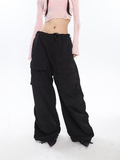 Slouchy Ruched Cargo Pants – Latenitex Codibook Style, Ruched Cargo Pants, Extra Fashion, Fairy Grunge, Soft Grunge, Y2k Aesthetic, Design Model, Relaxed Style, Chic Design