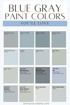 the blue gray paint colors you'll love