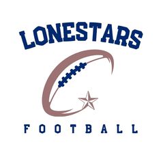 the logo for lone stars football