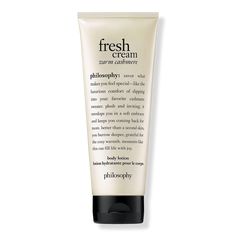 Fresh Cream Warm Cashmere, Philosophy Fresh Cream, Body Moisturizers, Fresh Cream, Cream Lotion, Hand Lotion, Body Moisturizer, Women Fragrance, Ulta Beauty