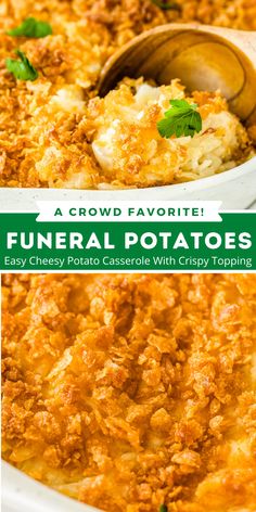 Easter Brunch Potatoes, Cheesy Potatoes With Hashbrowns, Potluck Side Dishes, Brunch Casserole, Hashbrown Recipes, Potatoe Casserole Recipes