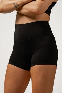 #color_black Basic Activewear With Built-in Shorts, Casual Biker Shorts With Built-in Shorts For Training, Black Moisture-wicking Biker Shorts For Yoga, Black Compression Athletic Knee-length Shorts, Black Compression Biker Shorts Sportswear, Black Compression Knee-length Athletic Shorts, Summer Biker Shorts For Training, High Stretch Black Yoga Shorts, Black Moisture-wicking High-waisted Activewear Shorts