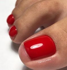 Fire red. From the Spring 2018 CITY SLICK Collection Award Winning Gel Polish! This incredible 100% pure colored gel is created by Akzentz amazing team of chemists to be completely solvent free, long lasting and easily applied! This unique formula provides numerous benefits: Easy Application - The product is not runny so it stays where you apply it. Odor Free - Absolutely NO smell. Does not smell like nail polish, since it is polish free. Flexibility and Strength - Typical gel polish made with p Green Nail Designs, Cute Toe Nails, Green Nail, Work Nails, Cute Toes, Toe Nail Designs, Red Fire, Green Nails, Trendy Nails