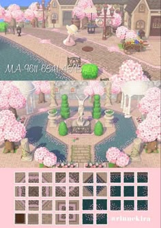 Cottagecore Animal Crossing, Motif Acnl, Pink Cottagecore