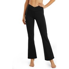 Whether you're exercising for the first time or just trying to get stronger, these bootcut yoga pants are perfect for you. The high-waist design and removable waist offer plenty of space for adjusting your suit or providing support for other clothing. These pants are ideal for sitting on, so keep them on for a more active experience. You can pair them with anything you want. Specifications: 75% nylon +25% spandex Elastic closure Machine Wash About the item: Comfy women's flare pants are made fro Fitted Wide Leg Yoga Pants For Workout, Straight Leg Yoga Pants For Gym, Fitted Straight Leg Yoga Pants For Gym, High Stretch Straight Leg Yoga Pants For Gym, High Waist Non-stretch Yoga Pants, Non-stretch Straight Leg Yoga Pants, Non-stretch Mid-rise Sporty Yoga Pants, Sporty Non-stretch Mid-rise Yoga Pants, Stretch Flare Yoga Pants For Gym