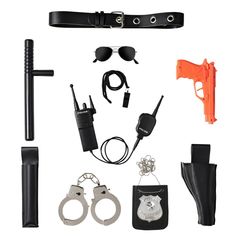 Heres The Most Realistic Fun Police Officer Accessory Role Play Set For Little Officers Looking for an all inclusive kids police set for your little one Need an all in one role play set to help your child spend endless hours of law enforcement fun Introducing The Ultimate Police Officer Pretend Play Set With 10 Different Accessories Now your little policeman can enjoy playing cops and robbers with our amazing police set for kids which includes 1 x Adjustable Police Utility Belt Adjusts Waist Size 21 32 1 x Gun 1 x Gun Holster 1 x Baton 1 x Baton Holder 1 x Sunglasses 1 x Whistle 1 x Realistic Walkie Talkie 1 x Handcuffs with Keys 1 x Police decal with Chain or belt clip Say Hello To Your Homes Finest Does your kid like pretending to be a police officer Especially if you are in the force yo Police Accessories, Police Toys, Spy Kit, Fun Police, Kids Police, Police Costume, Police Gear, Police Badge, Pretend Play Toys