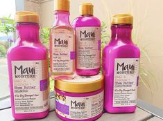 Maui Curly Hair Products, Curly Hair Care Products Aesthetic, Maui Hair Product, Maui Hair Care, Curly Hair Products Aesthetic, Maui Products, Maui Hair Products, Best Products For Curly Hair, Curly Hair Care Products