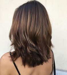 Medium Length Hair With Layers Thick Straight, No Matinence Haircut, Layered Medium Brown Hair, Layers On Short Hair Straight, Layer Medium Haircut Shoulder Length, Hairstyles For Medium Length Hair With Layers Straight, Straight Layered Short Hair, Layered Haircuts For Medium Hair Middle Part, Layered Short Brown Hair